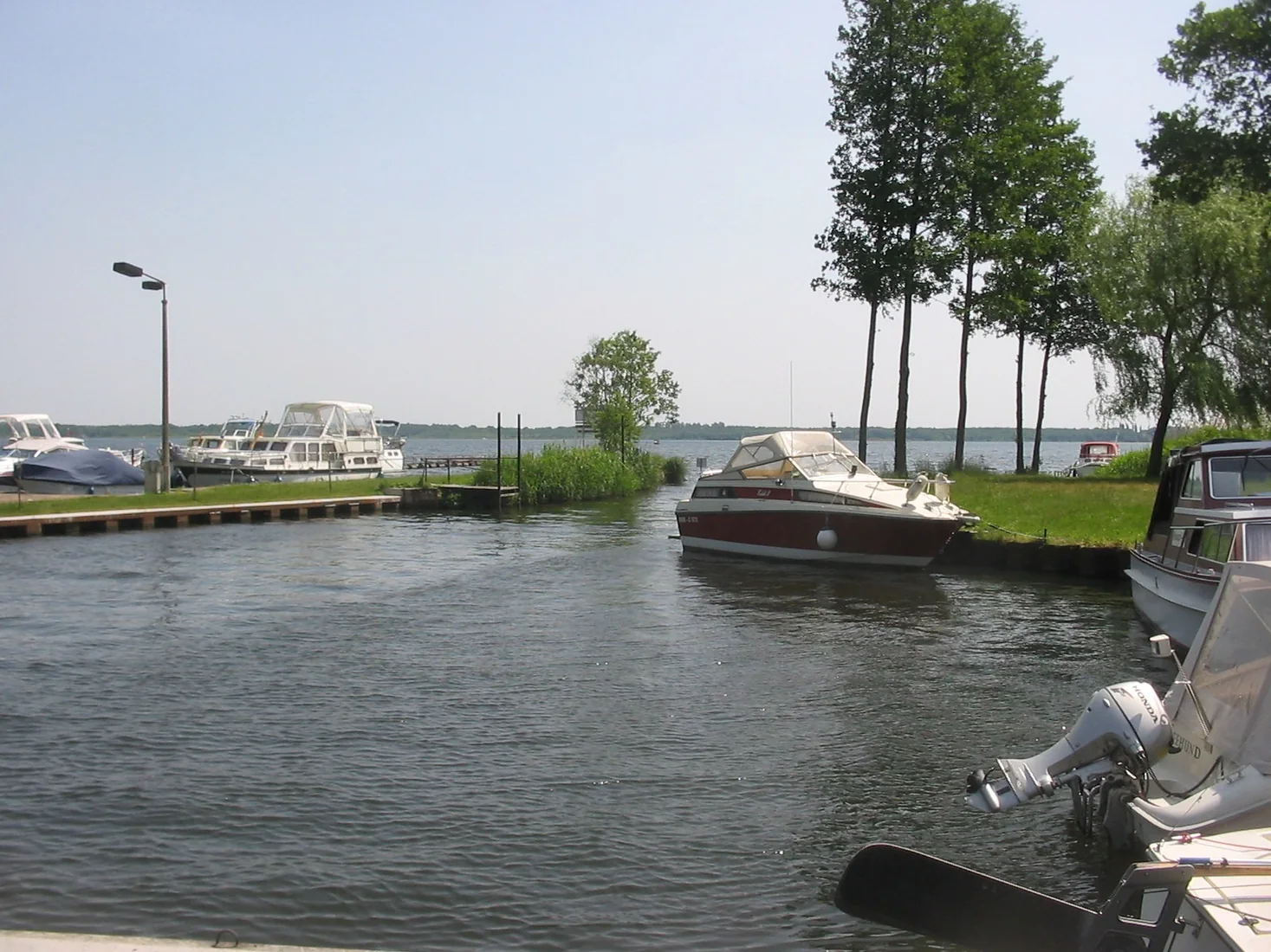 Wolziger See am Ortsteil Blossin, Gemeinde Heidesee