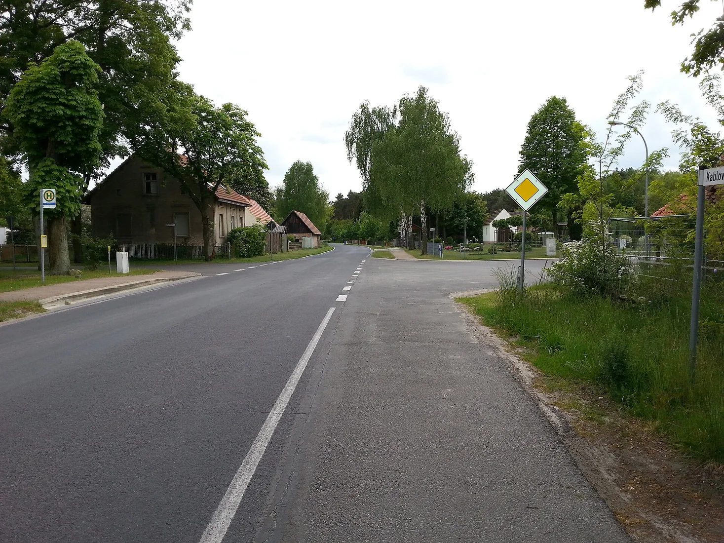 Dorfkern von Dannenreich, Gemeinde Heidesee