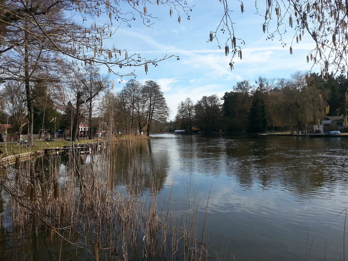 Dahme zwischen Dolgenbrodt und Friedrichsbauhof, Gemeinde Heidesee