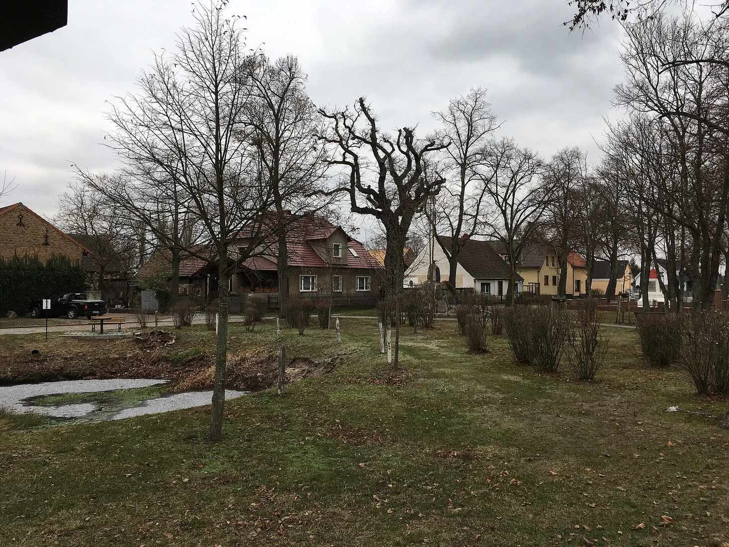Dorfanger von Gräbendorf, Gemeinde Heidesee