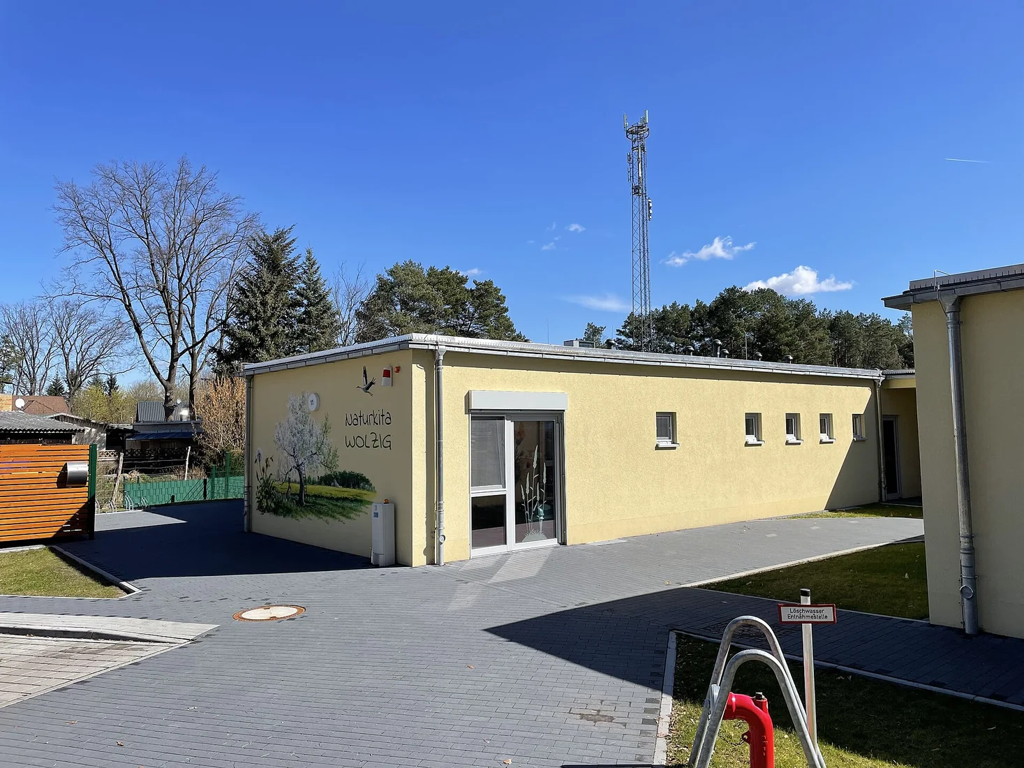 Naturkita in Wolzig, Gemeinde Heidesee